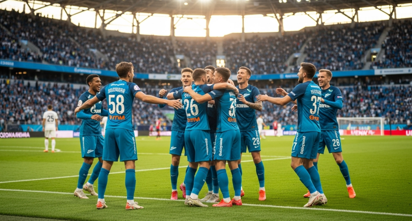 "Краснодар" потерял первые очки дома, уступив "Зениту" 0:2, но сохранил лидерство в РПЛ