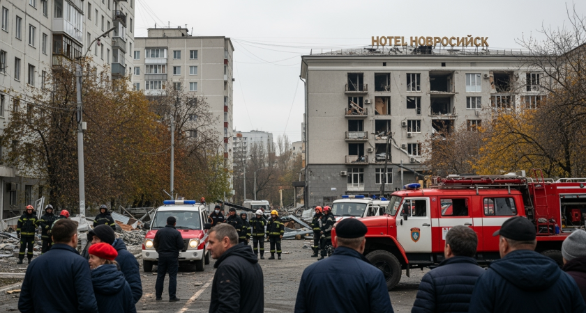 Краснодарцам запретили фотографировать обломки дронов после атаки на Новороссийск с двумя жертвами