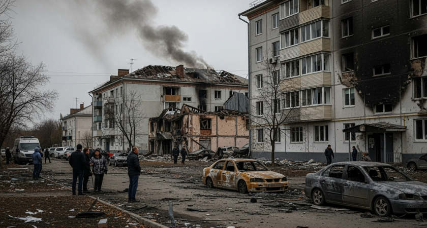 Атака дронов в центре Новороссийска: трое погибших, сгоревшие машины и поврежденная гостиница
