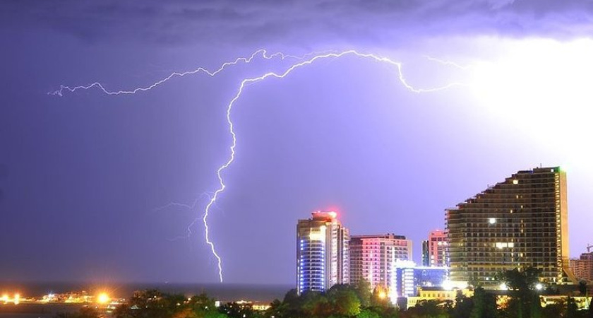 В Сочи объявлен штормовой режим: власти призывают туристов не подходить к воде