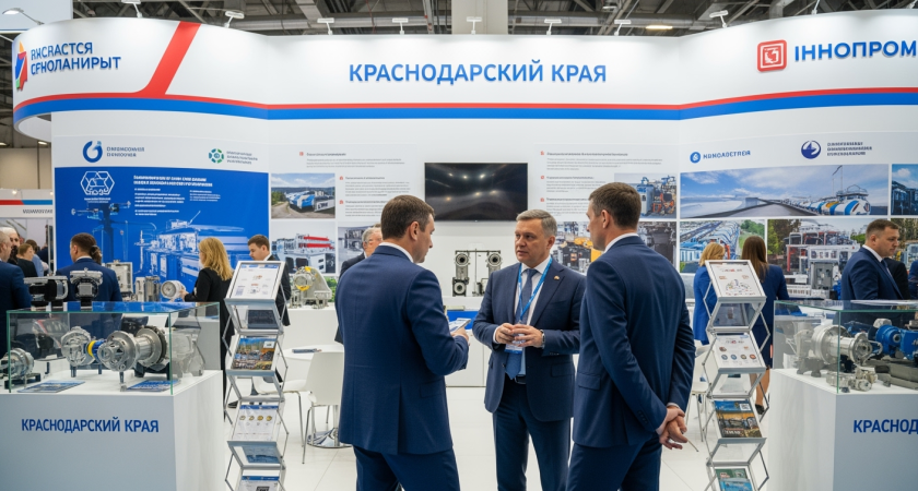 Кондратьев привез 12 кубанских предприятий на "Иннопром" в поисках новых партнеров в Беларуси