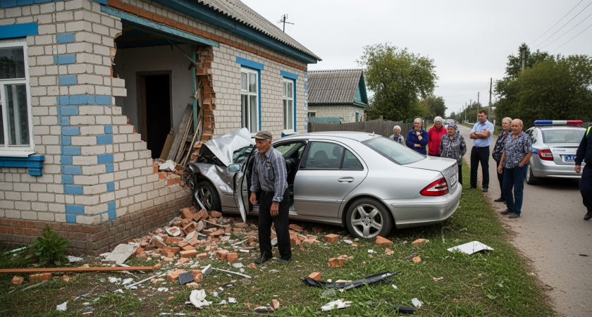 Дочь бандита Цапка на Mercedes за 20 млн снесла детскую комнату в доме пенсионера