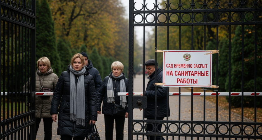 Ботанический сад в Краснодаре экстренно закрывают на день из-за санитарных работ