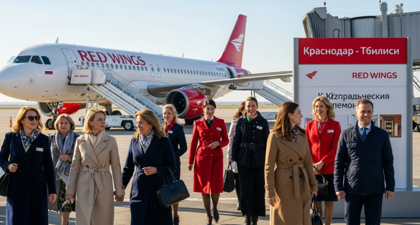 Red Wings запускает два новых маршрута из Краснодара: в Махачкалу и Тбилиси с 24 октября
