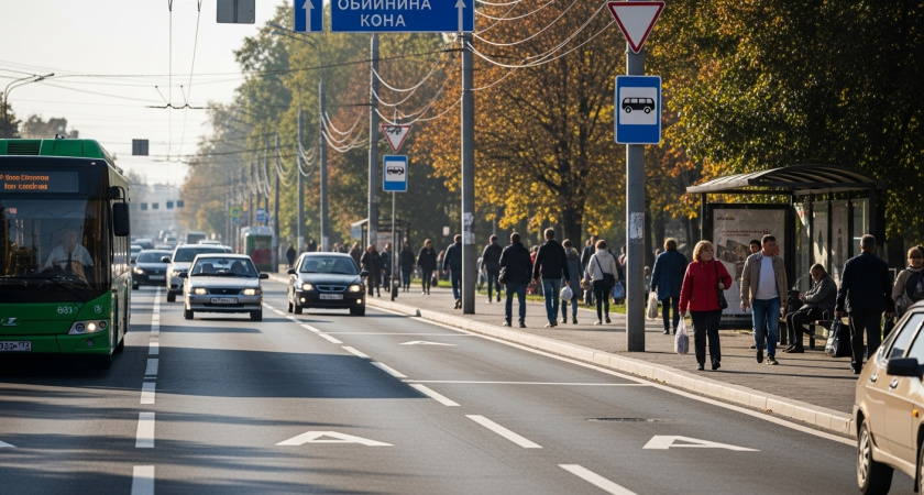 Краснодар расширяет сеть автобусных полос: к 2034 году планируют 45 км выделенок