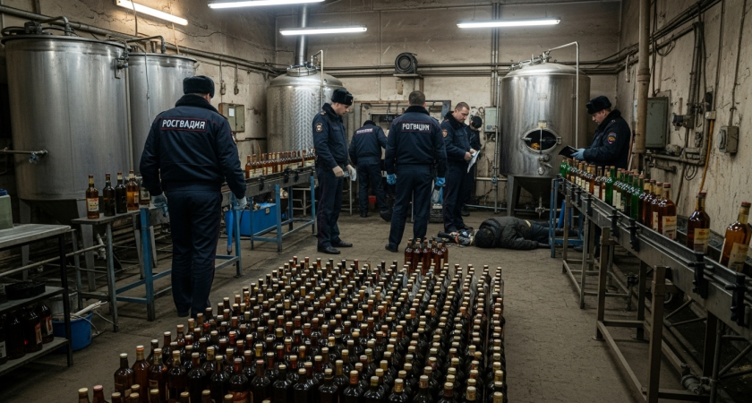 Подпольные «виноделы» штамповали фальсификат на 30 миллионов: две линии розлива и 9 тысяч литров спирта