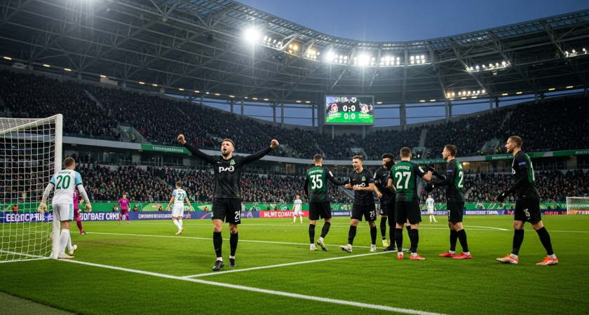 «Краснодар» разгромил «Сочи» 3:0 и выиграл группу B с 14 очками