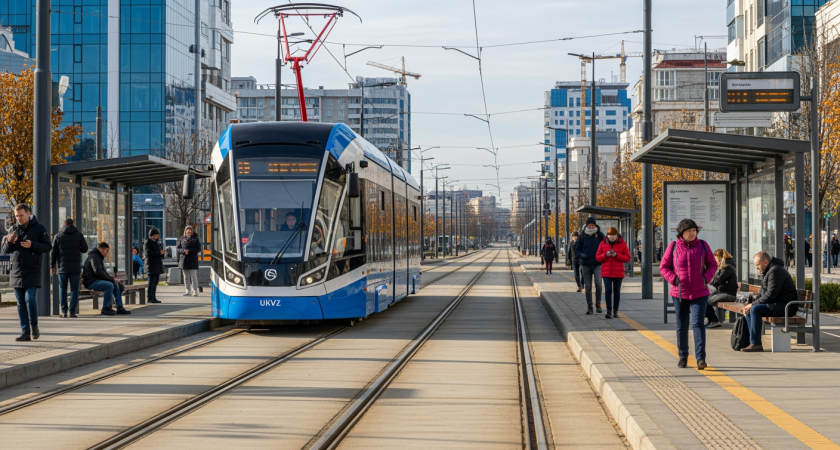 Трамвайный парк Краснодара обновится на 29% за год: 20 вагонов уже на линии из 35 полученных