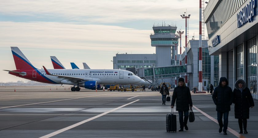 Два главных аэропорта юга России закрыли для приема и выпуска самолетов