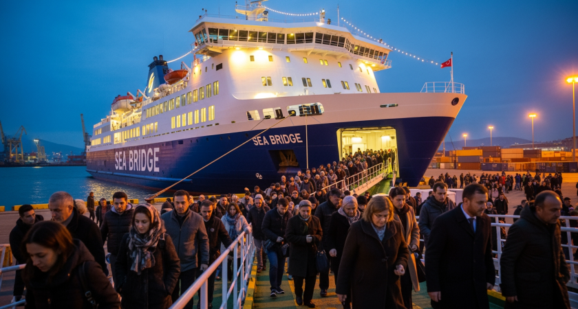 Первый регулярный паром Трабзон-Сочи отправляется 5 ноября: билеты продаются до самого выхода