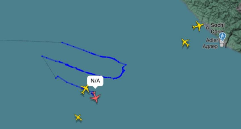 Boeing P-8A Poseidon с Сицилии кружит у Туапсе и Сочи, периодически пропадая с радаров
