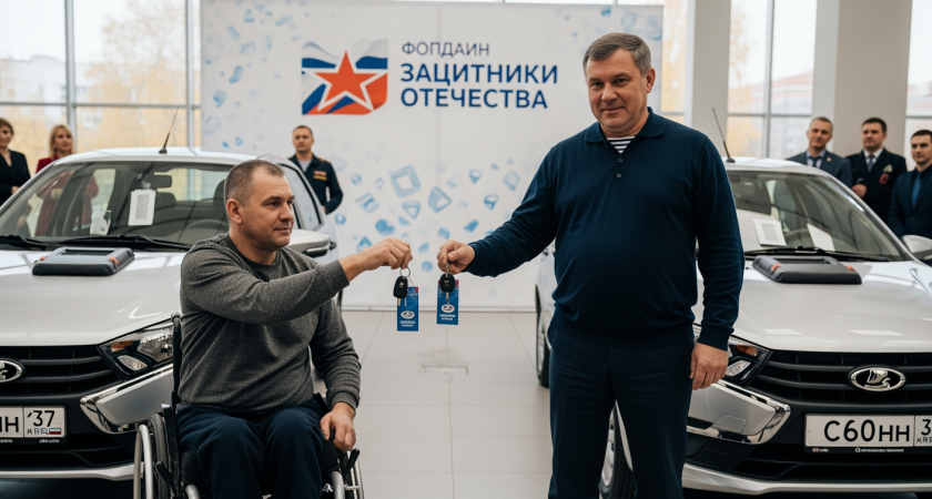 Герои СВО с тяжелыми ранениями получили автомобили с ручным управлением