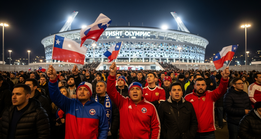 150 чилийцев, живущих в России, поддержат свою сборную на «Фиште» в Сочи