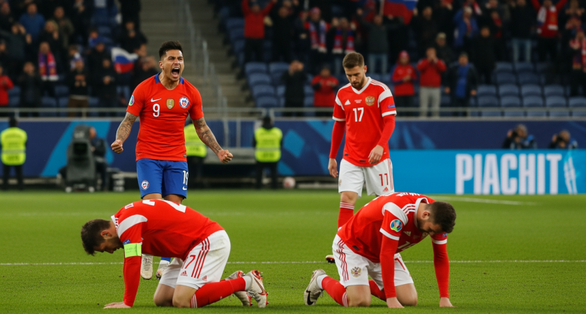 Первое поражение дома: Россия уступила Чили после 5 матчей без проигрышей с момента отстранения