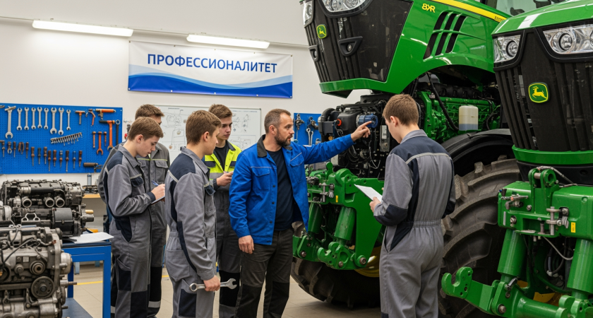 Выпускники колледжей АПК не могут работать трактористами: им нет 18 для прав