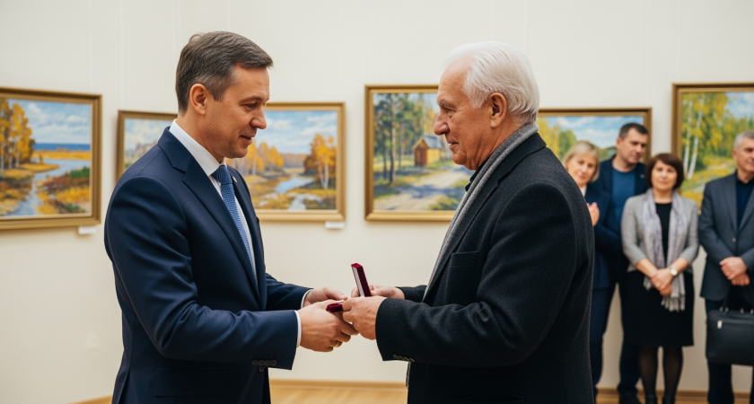 Народный художник России Виталий Коробейников отмечает 75-летие: его полотна Кубани покорили мир