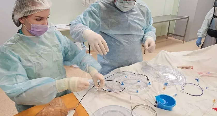 «Растворили» тромб через два прокола: на Кубани 68-летнюю пациентку спасли от смертельной эмболии легочной артерии