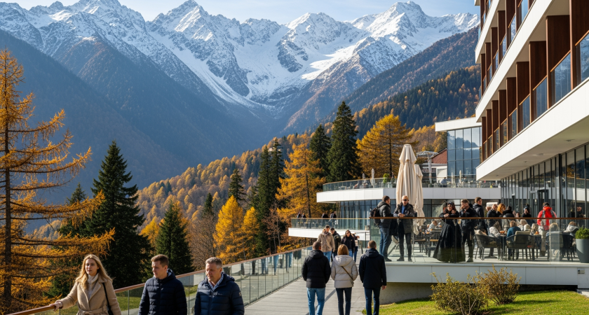 Сочи завоевал две премии: «Красная Поляна» и «Роза Хутор» признаны лучшими горнолыжными курортами России