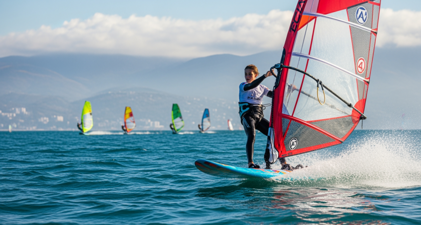 Ейские виндсерферы взяли штурмом Черноморскую регату в Сочи: 4 медали и путь в сборную России