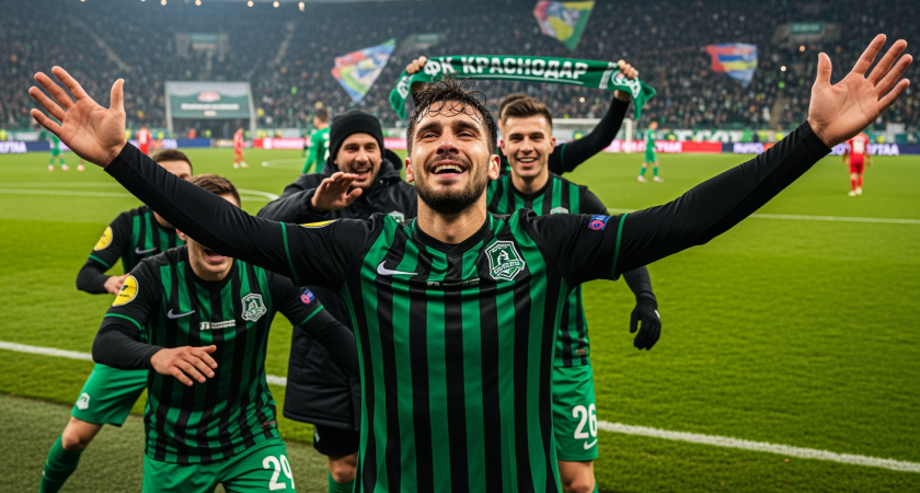 Сперцян добил «Крылья»: «Краснодар» разгромил аутсайдера и укрепился на втором месте
