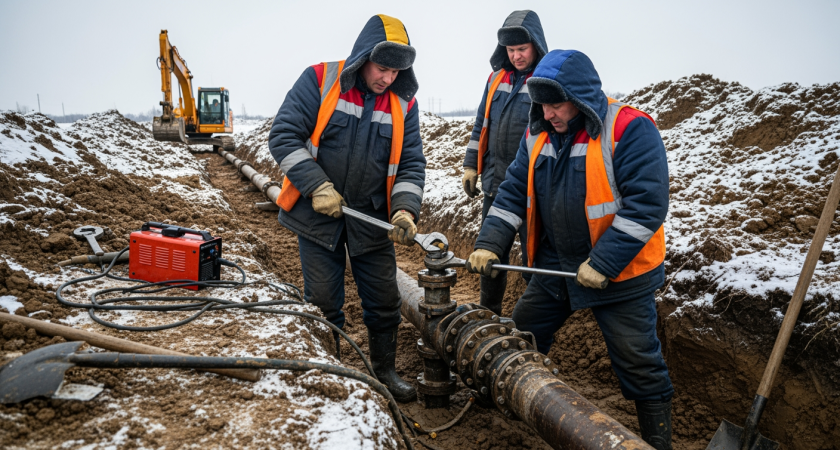 Порыв устранили до эфира: как звонок в администрацию Кубани запустил ремонт водопровода в Брюховецком