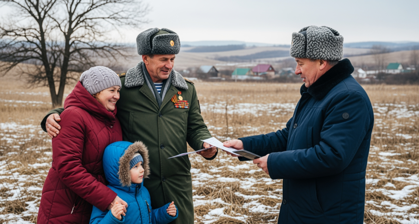 Почти 1,4 тысячи участков выделили героям СВО в Кубани: еще 815 на подготовке