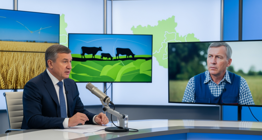 Кондратьев пообещал субсидии фермерам, страдающим от засухи и падения цен на молоко