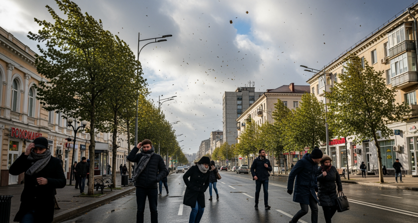 Краснодарский край ждут порывы ветра до 22 м/с и минус на горах