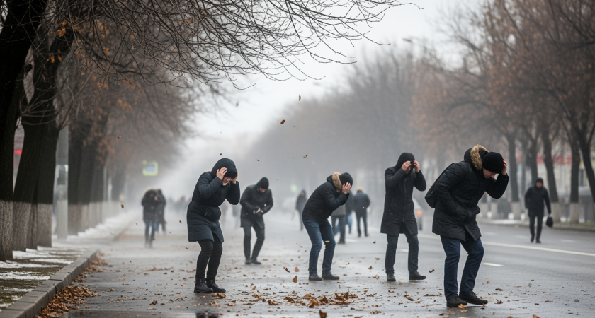 Ветер до 22 м/с и морозы до -7°: МЧС предупреждает о резкой смене погоды на Кубани