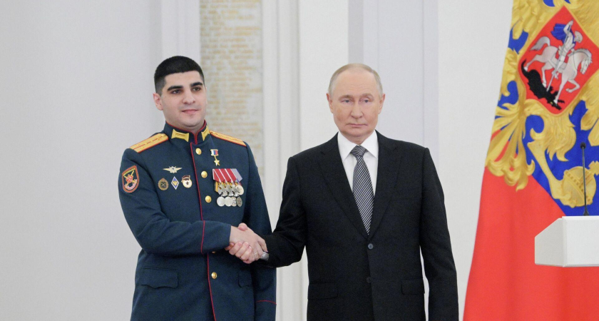 Капитан Терзиян получил «Золотую Звезду» за уничтожение 8 танков и 150 единиц техники ВСУ