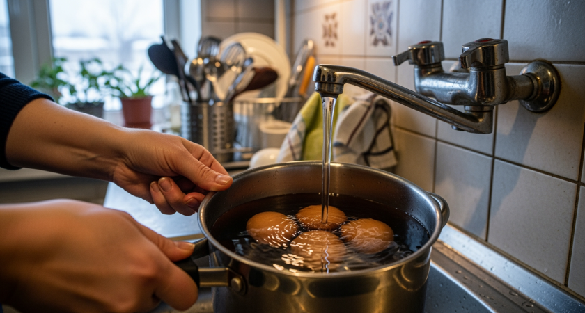 Забываете слить воду с яиц. Вот почему они становятся резиновыми - ошибка 9 из 10 кулинаров