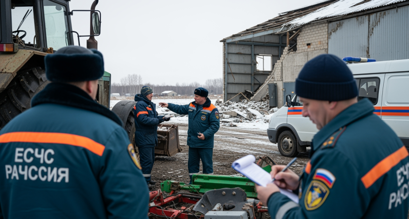 Атака дронов в Щербиновском районе: пожар и разрушения на сельхозпредприятии