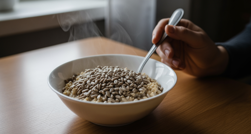 Обычную перловку готовлю на сковороде совсем не так: рассказываю дешёвый лайфхак, который спасает бюджет