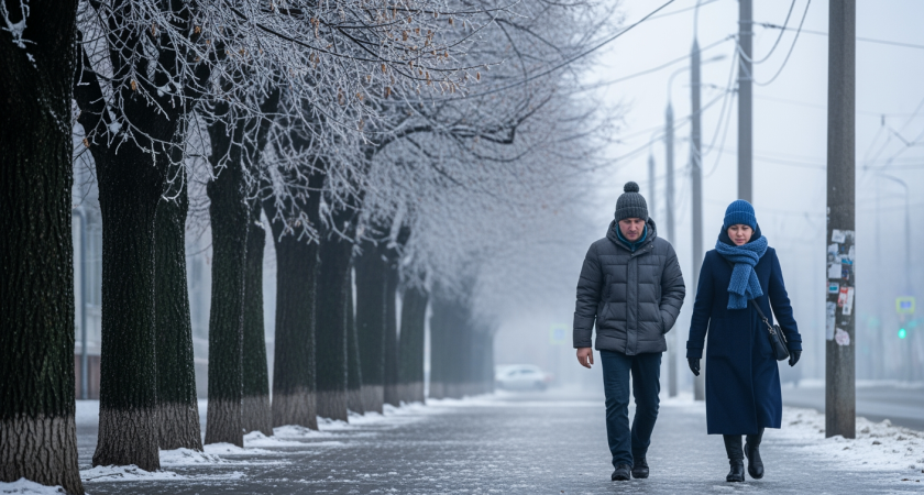 Краснодар ждут гололед и ветер до 25 м/с: синоптики предупредили об опасности