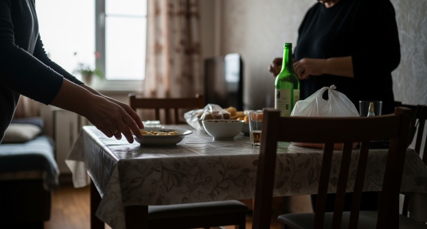 Мясной салат вместо селедки под шубой - нежный, сочный и идеальный вариант для праздничного стола