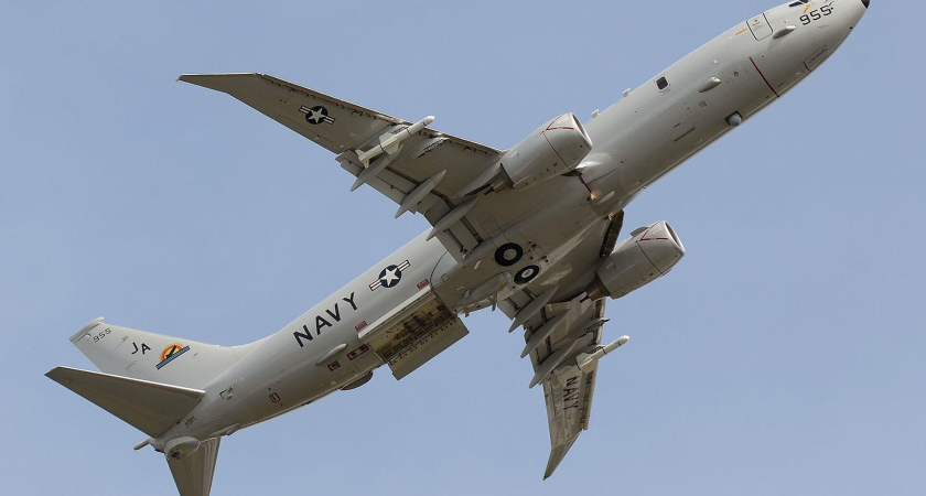 Американский P-8A Poseidon провел разведку у Сочи и развернулся