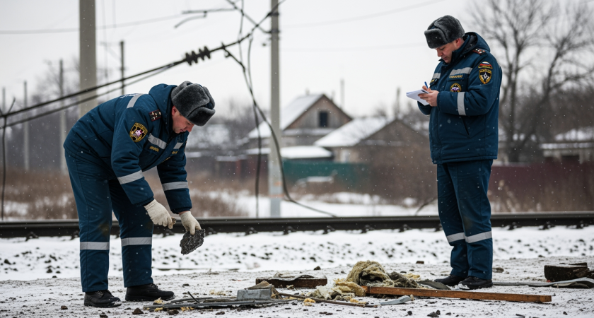 Атака дронов в Краснодаре: двое ранены, повреждены железнодорожная станция и дома