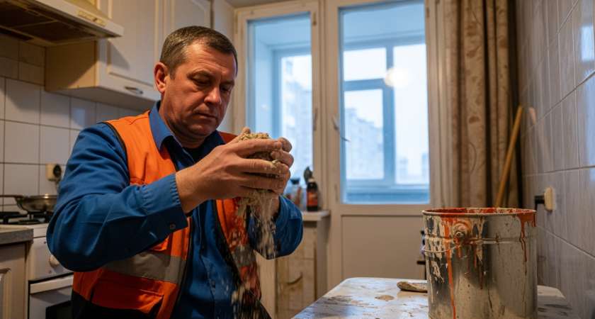 Испанские мастера добавляют опилки в краску лестниц - секретный лифхак, который меняет всё