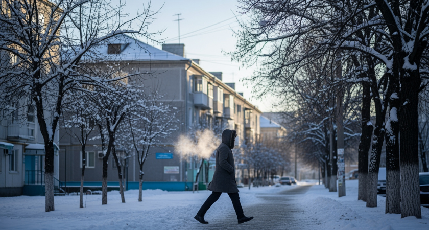 Краснодар промерз до -10,4°: худший мороз зимы установлен