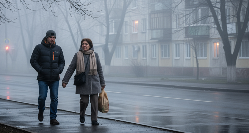 На Кубани ожидают порывы ветра до 20 м/с и мокрый снег в горах