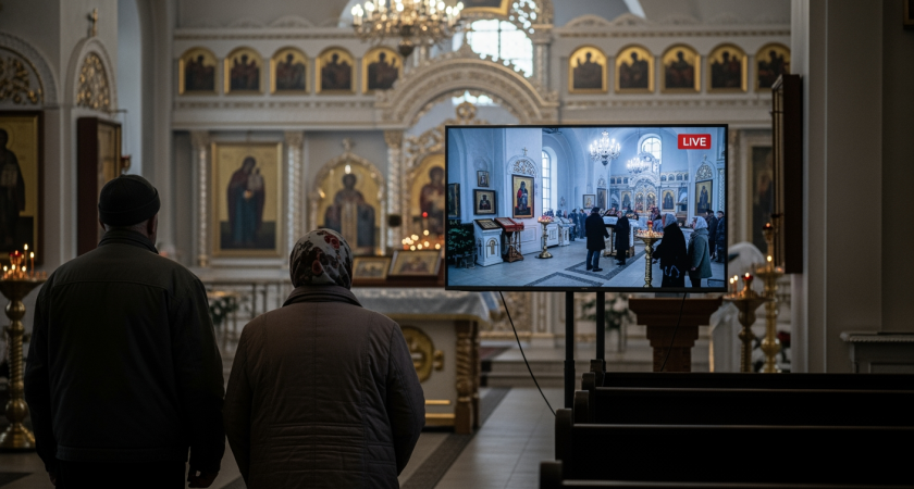 Митрополит Василий проведет ночную службу в главном храме Краснодара в 23:45