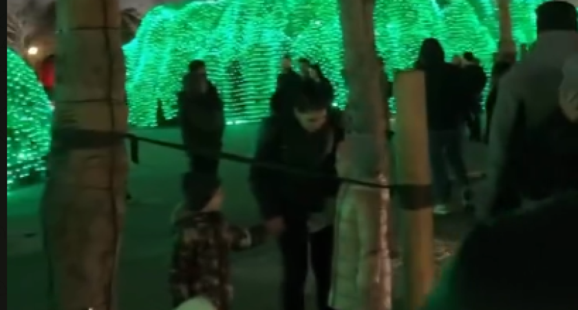 Сотни краснодарцев штурмуют новый Парк Облаков и скульптуру богини Земли