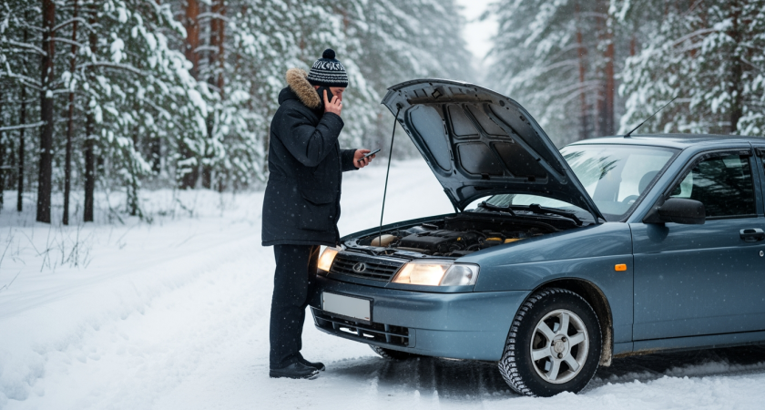 Фронтовой трюк: как завести машину с мёртвым аккумулятором вдали от цивилизации
