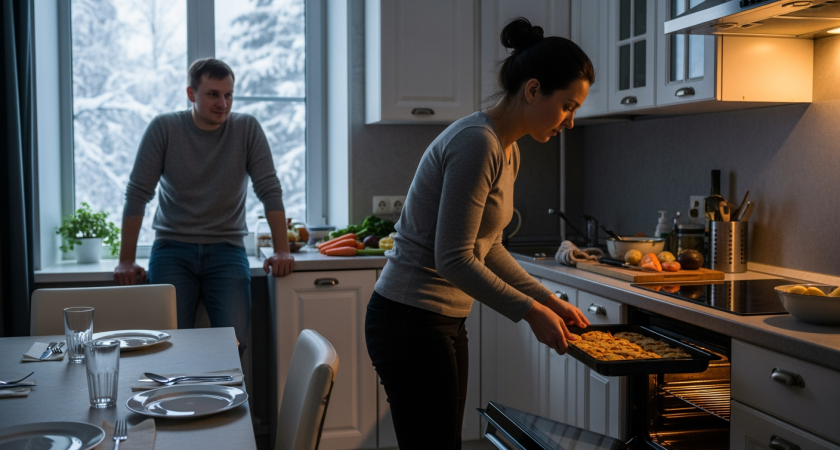 Один ингредиент на троих: картофель, фарш и сыр - минимум забот, максимум вкуса в январе