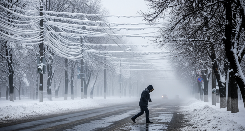 Ураганный ветер до 35 м/с и ливни с грозами обрушатся на Кубань 9 января