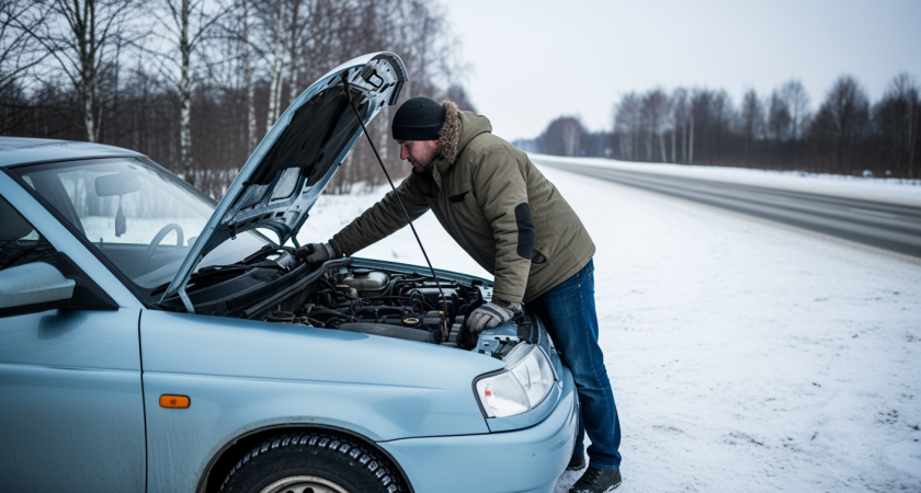 Военная хитрость для запуска машины без аккумулятора - работает в тайге и на краю света