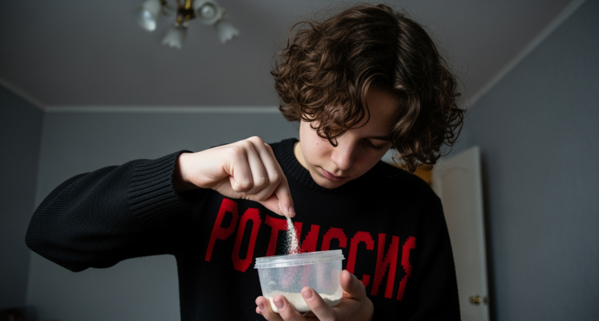 Поставила стакан с солью в холодильник - и избавилась от большой проблемы. Классный лайфхак для ленивых хозяек