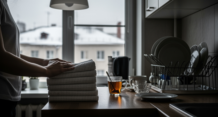 Идеальная чистота: секретный метод японцев для кухонных полотенец, который изменил мою бытовую рутину