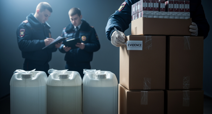 Море отравы: на Кубани изъяли 400 тысяч литров фальсификата и ликвидировали 11 подпольных алкозаводов