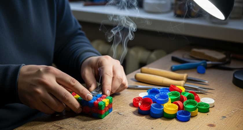 Старые крышки от бутылок - скрытое сокровище для дома: простой трюк, который превращает мусор в полезные вещи